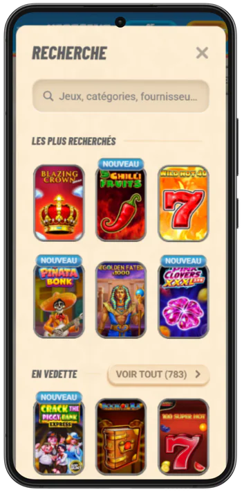 Vegasino France Recherche de créneau