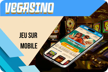 Vegasino jeu sur mobile